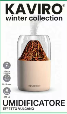 UMIDIFICATORE EFFETTO VULCANO